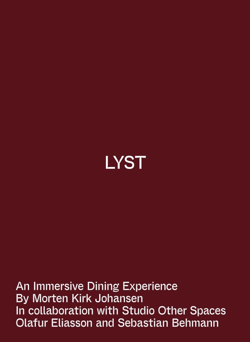 Billede af Lyst - An Immersive Dining Experience - Morten Kirk Johansen - Bog