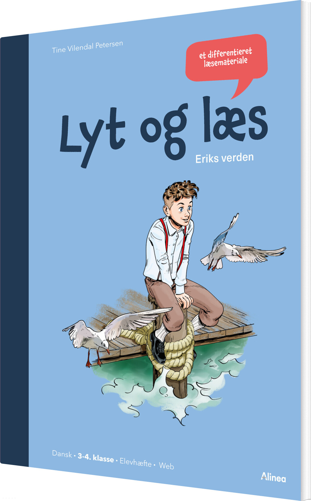 Billede af Lyt Og Læs, Eriks Verden, Elevhæfte/web - Tine Vilendal Petersen - Bog