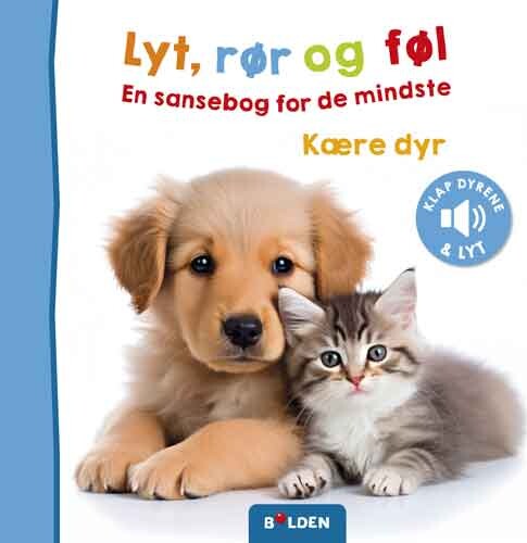 Billede af Lyt, Rør Og Føl: Kære Dyr - Diverse - Bog