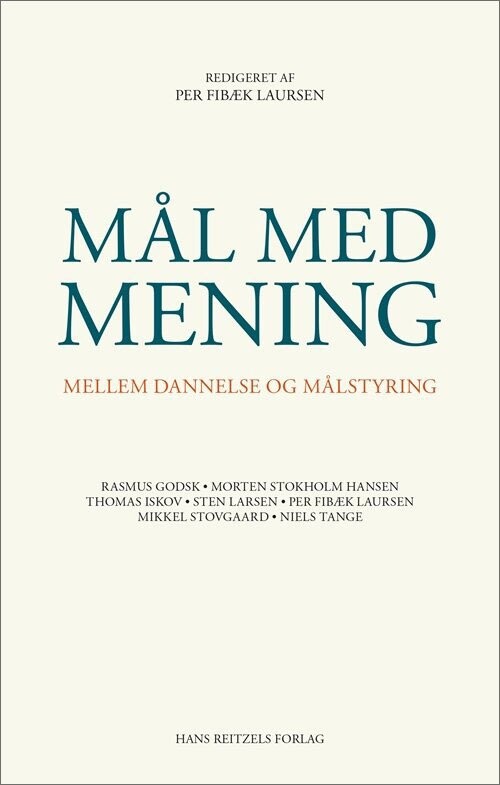 Billede af Mål Med Mening - Sten Larsen - Bog
