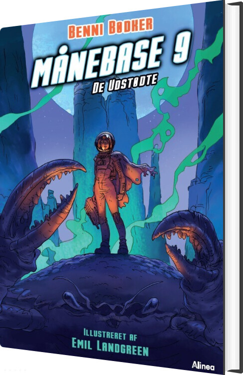 Månebase 9, De Udstødte, Rød Læseklub - Benni Bødker - Bog