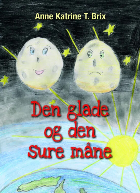 Månemalerbog - Dit Tegnehæfte - Anne Katrine Tove Brix - Bog