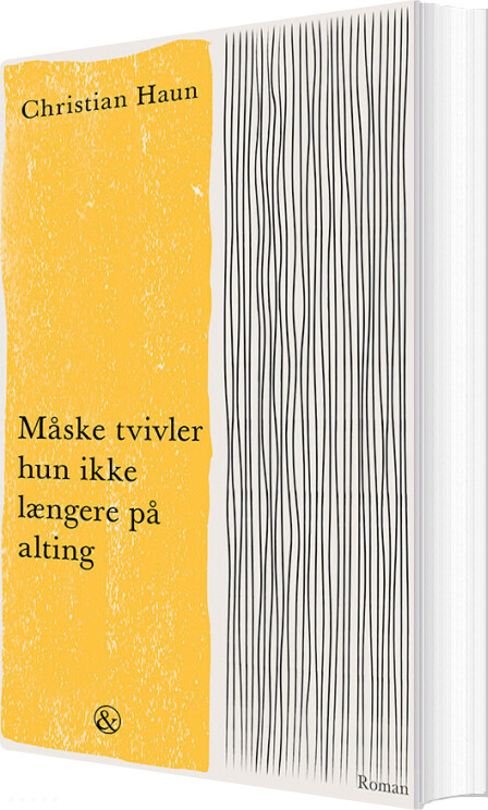Billede af Måske Tvivler Hun Ikke Længere På Alting - Christian Haun - Bog