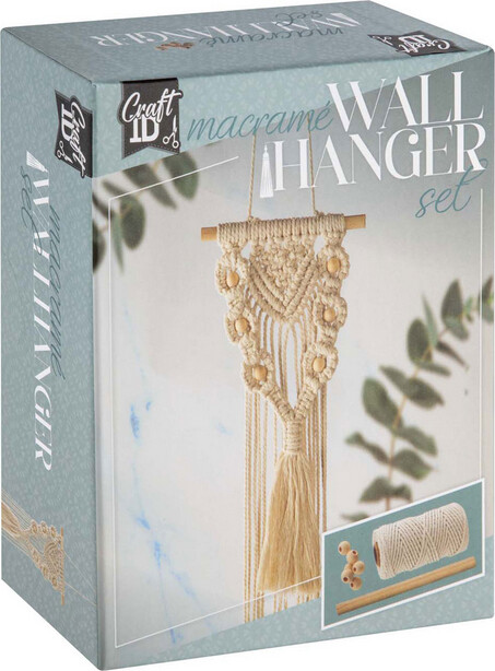 Macrame Vægophæng - Diy Sæt - Craft Id