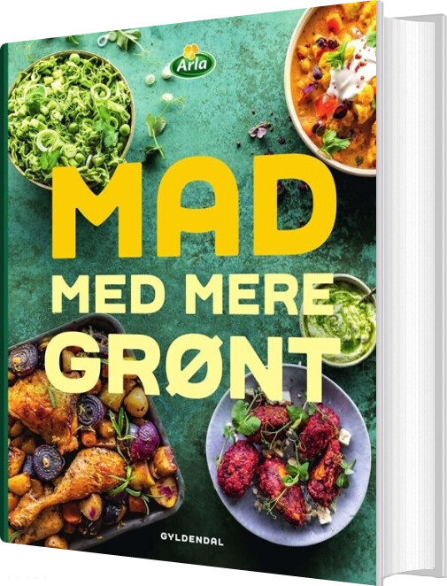 Mad Med Mere Grønt - Arla - Bog
