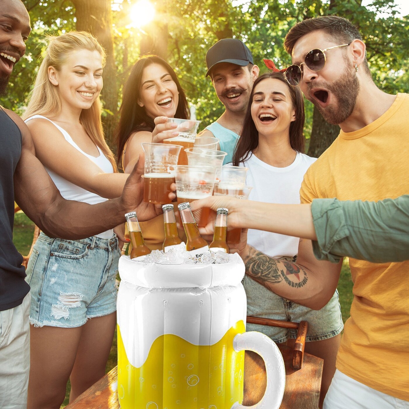 Mad Monkey - Inflatable Beer Bucket - 15 Litres