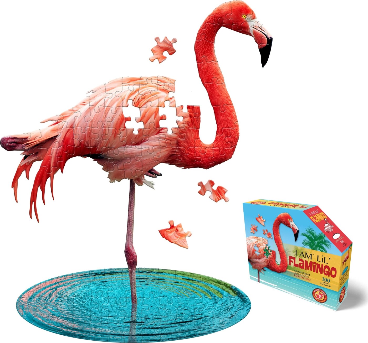 Madd Capp - I Am Lil' Flamingo 100 Pcs Puzzle