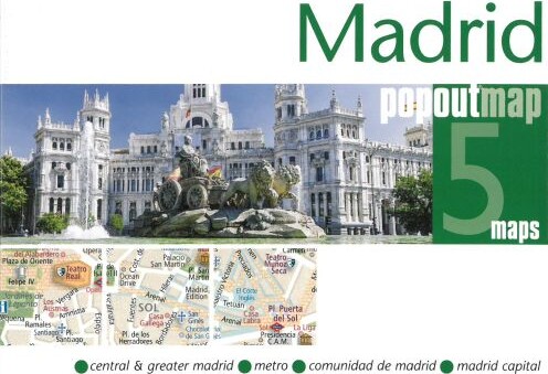 Madrid Popout Maps - Popout Map - English Book