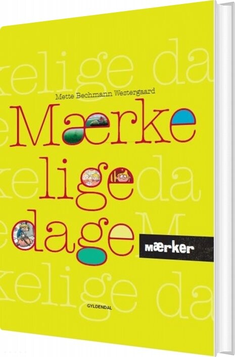 Billede af Mærker - Mærkelige Dage - Mette Bechmann Westergaard - Bog