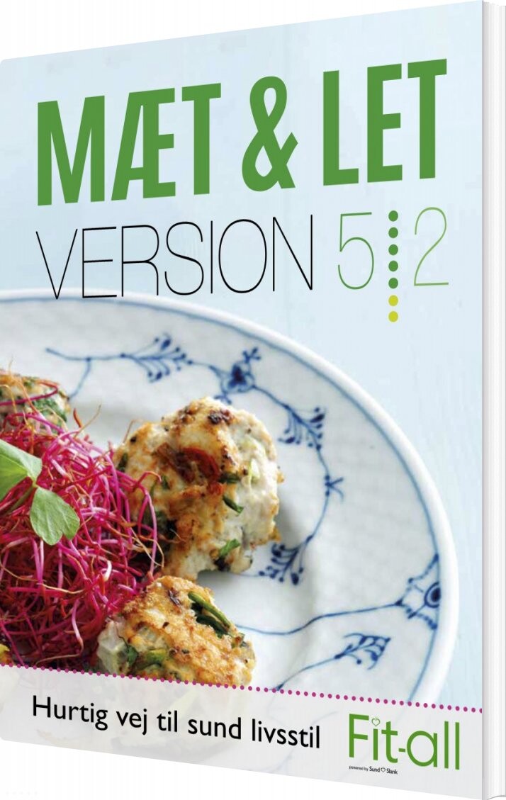 Billede af Mæt & Let Version 5:2 - Lene Hansson - Bog