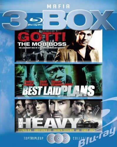 The Heavy // Best Laid Plans // Gotti The Mob Boss - Blu-Ray