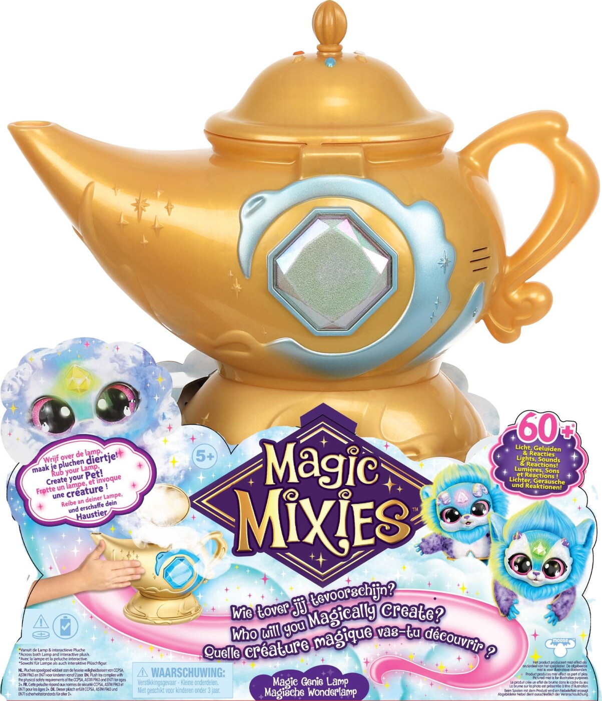 Billede af Magic Mixies - Genie Lamp - Magisk Lampeånd - Blå - Series 3