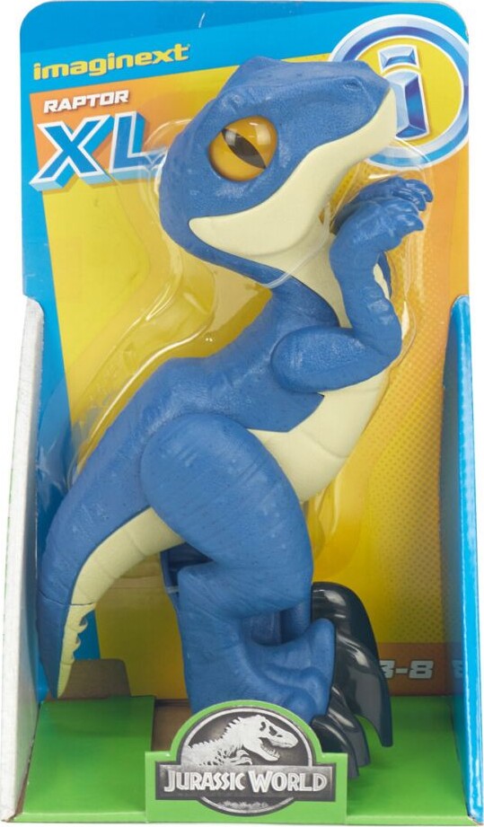 Maginext Jurassic World Xl Dinosaur - Blå