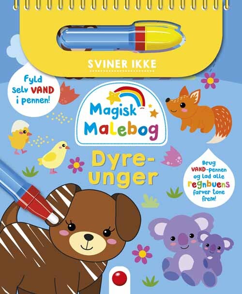 Billede af Magisk Malebog: Dyreunger - Diverse - Bog