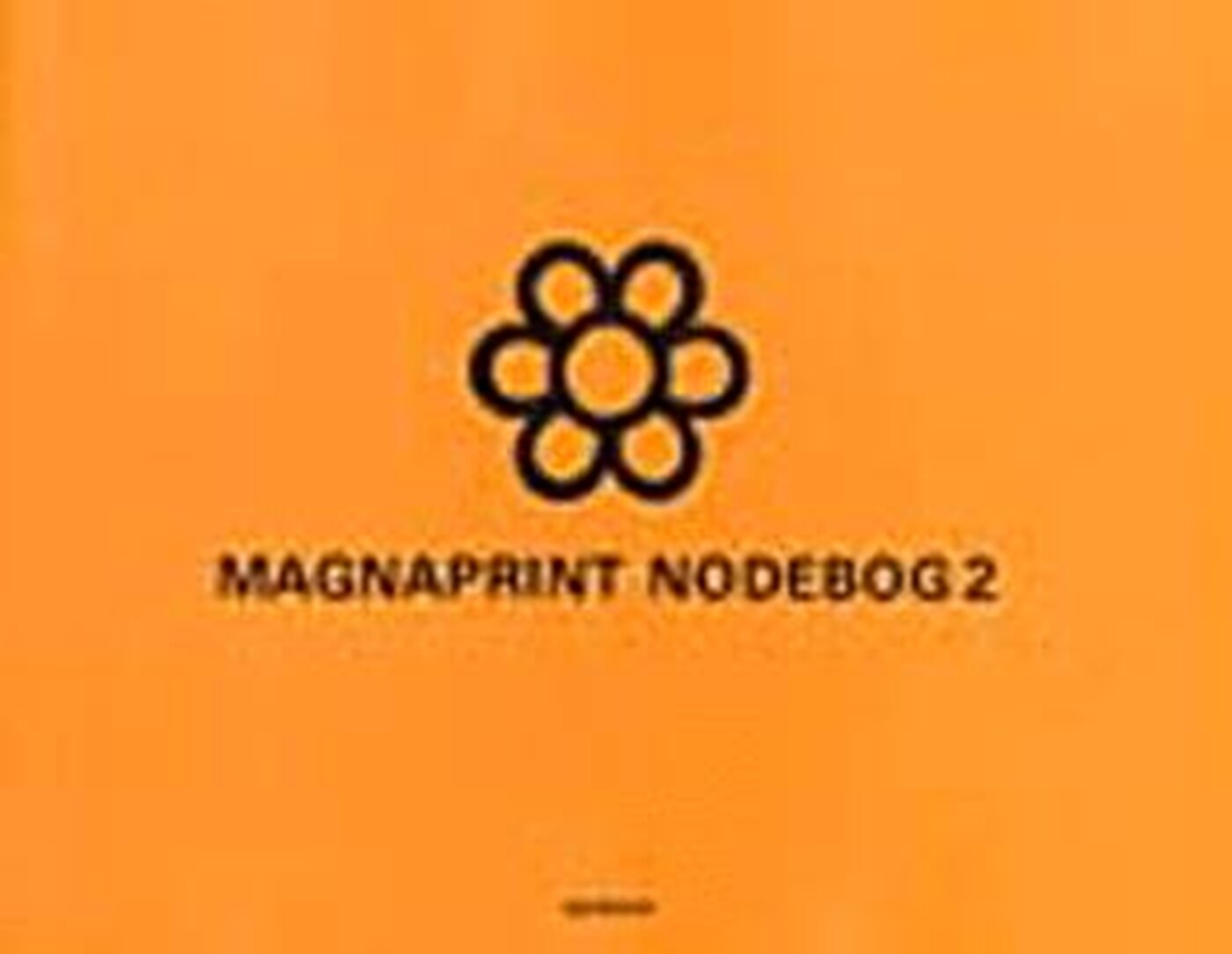 6: Magnaprint Nodebog 2 (orange) - Diverse - Bog