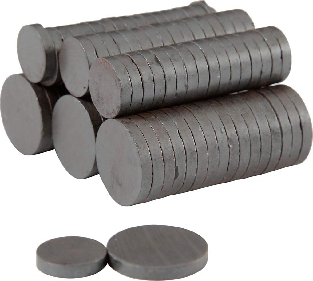Magnet - ø 14+20 Mm - Tykkelse 3 Mm - 2x250 Stk. billede