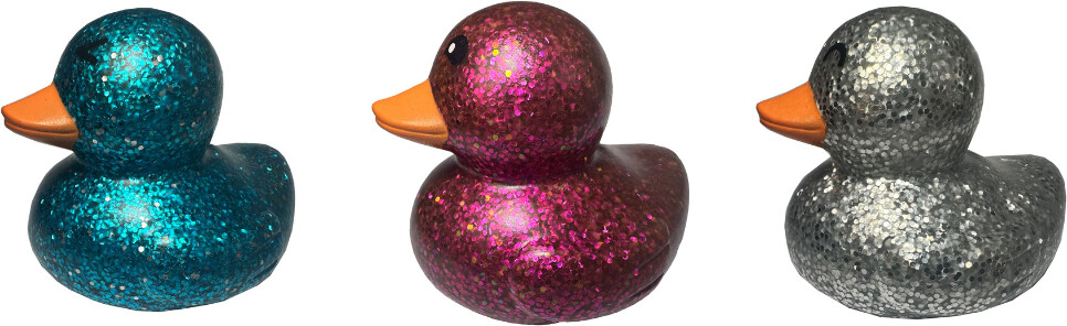 Magni - Badeand Med Glimmer - 3 Stk.