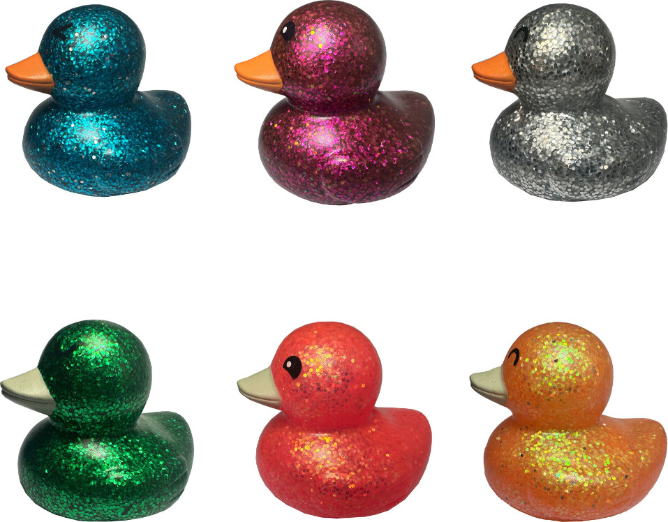 Magni Badeand med glitter 6 stk - (3954)