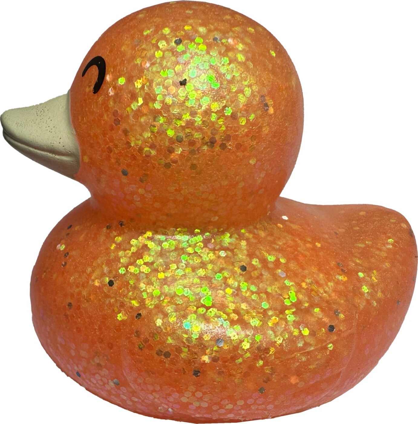 Magni - Badeand Med Glimmer - Orange