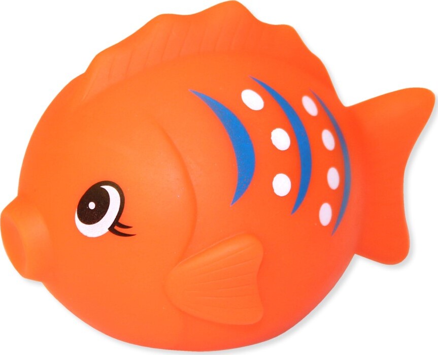 Magni | Badedyr - Orange Fisk Med Lys / Med