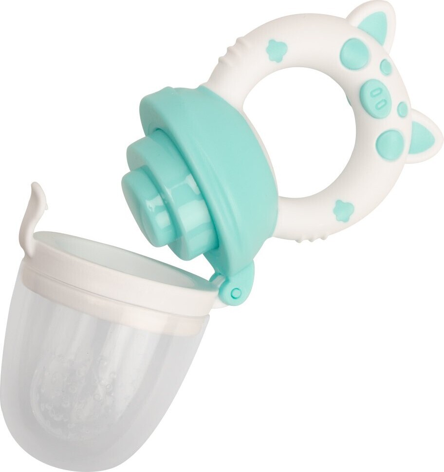 Magni Food Feeder Med Blødt Greb - Turkis