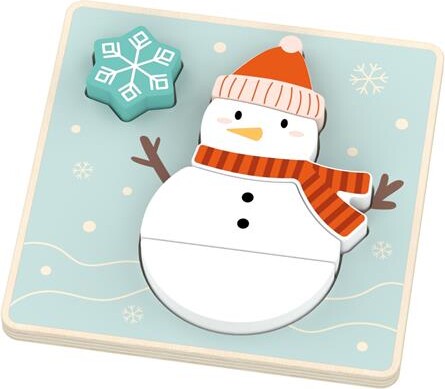 Magni - Julepuslespil Med Snemand - Fsc®