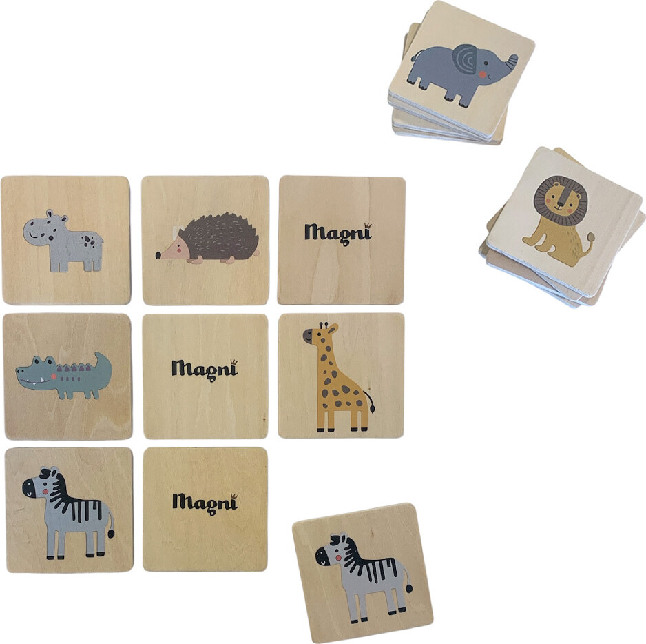 Magni - Montessori Memo-spil - Fsc® 100%