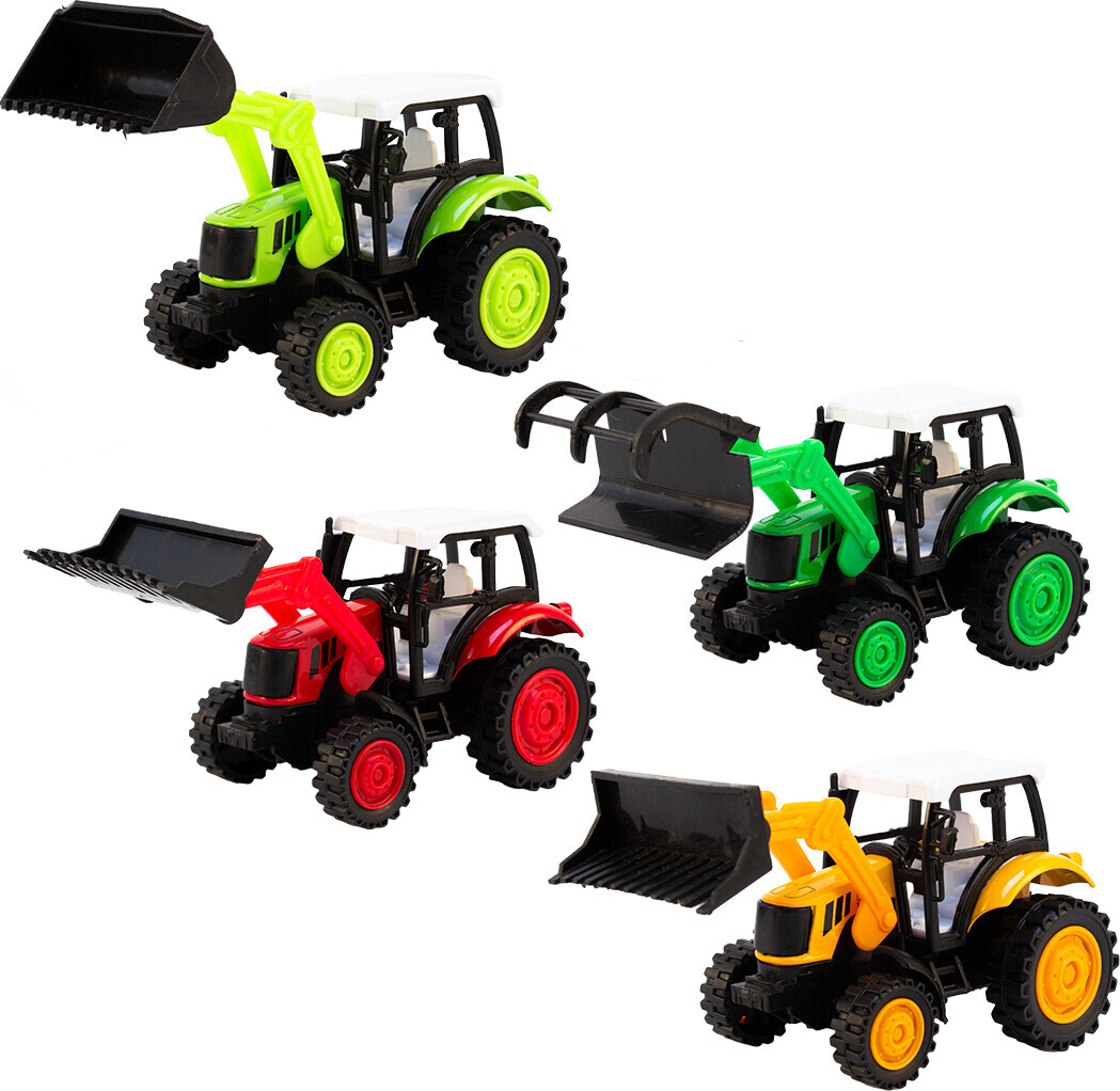 Magni - Traktor Med Frontlæsser Og Pull