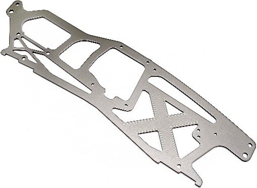 Main Chassis 2.5mm (savage X/grey/right - Hp73962 - Hpi Racing