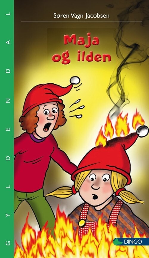 Billede af Maja Og Ilden - Søren Vagn Jacobsen - Bog