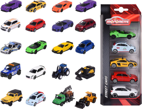 Majorette Cars 5-pakke - Assorterede