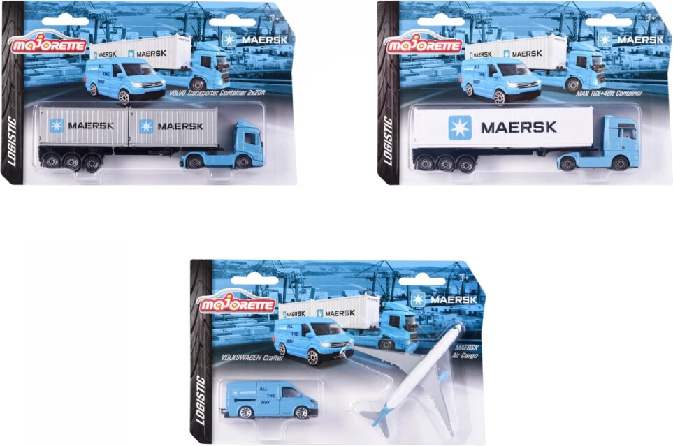 Majorette Mærsk Transport - Assorterede