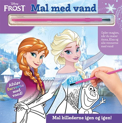 Mal Med Vand - Disney - Frost - Bog