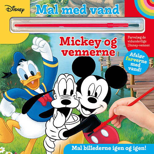 Billede af Mal Med Vand - Disney - Mickey Og Venner - Diverse - Bog