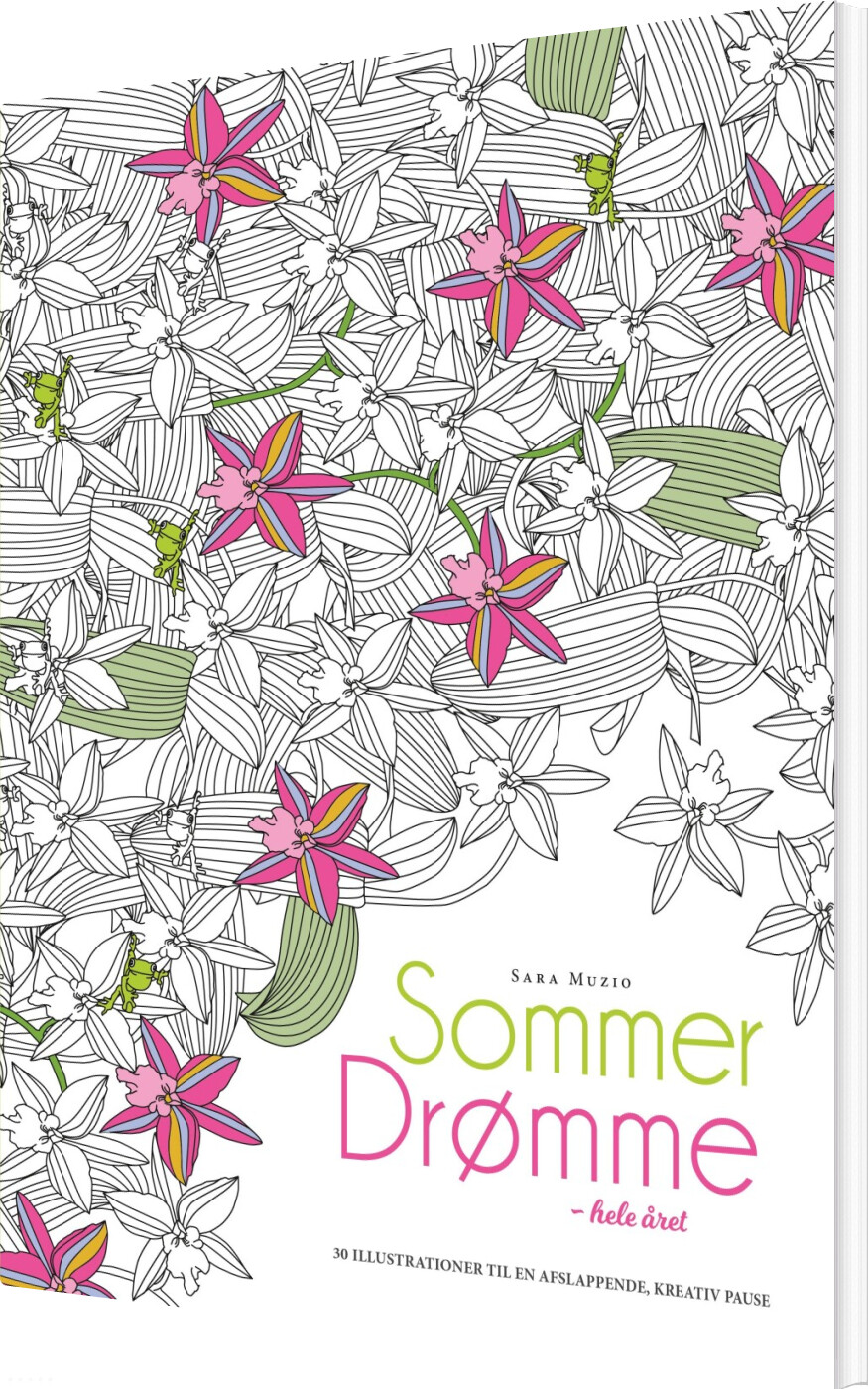Maleblok: Sommerdrømme, Hele året - Sara Muzio - Bog