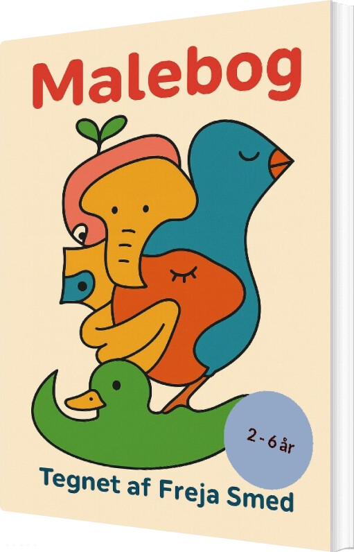 Malebog 2-6 år - Freja Smed - Bog