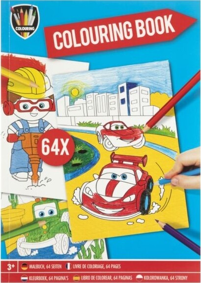 Creative Craft Group Malebog A4. 64 sider. Ass.