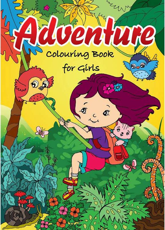 Malebog A4 Adenture 16 Sider - Bog