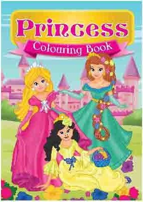 Billede af Malebog A4 Princess 2 16 Sider - Diverse - Bog