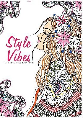 Billede af Malebog A4 Style Vibes 32 Sider - Diverse - Bog