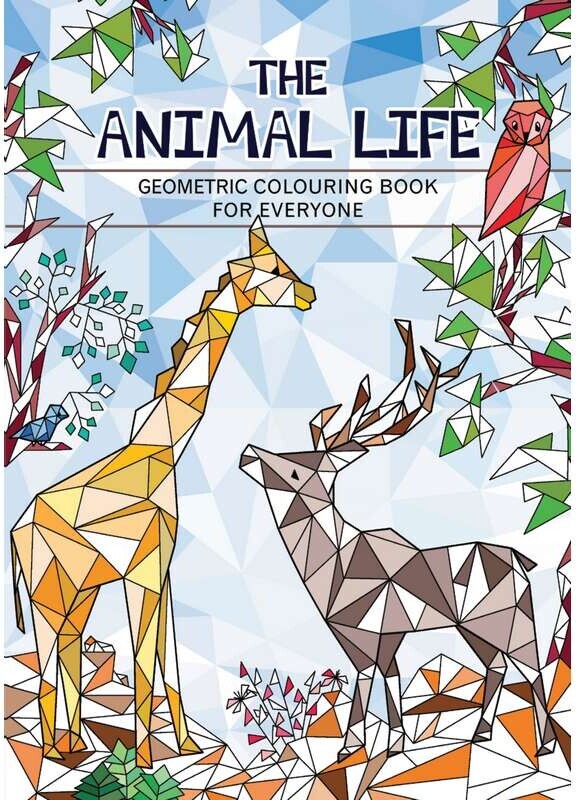 Malebog A4 The Animal Life 32 Sider - Bog