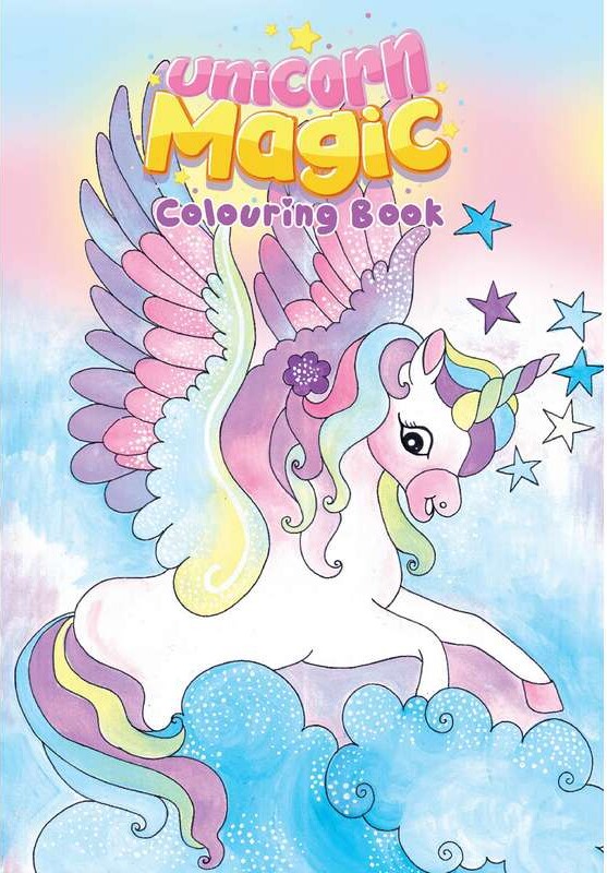 Malebog A4 Unicorn Magic 16 Sider - Bog