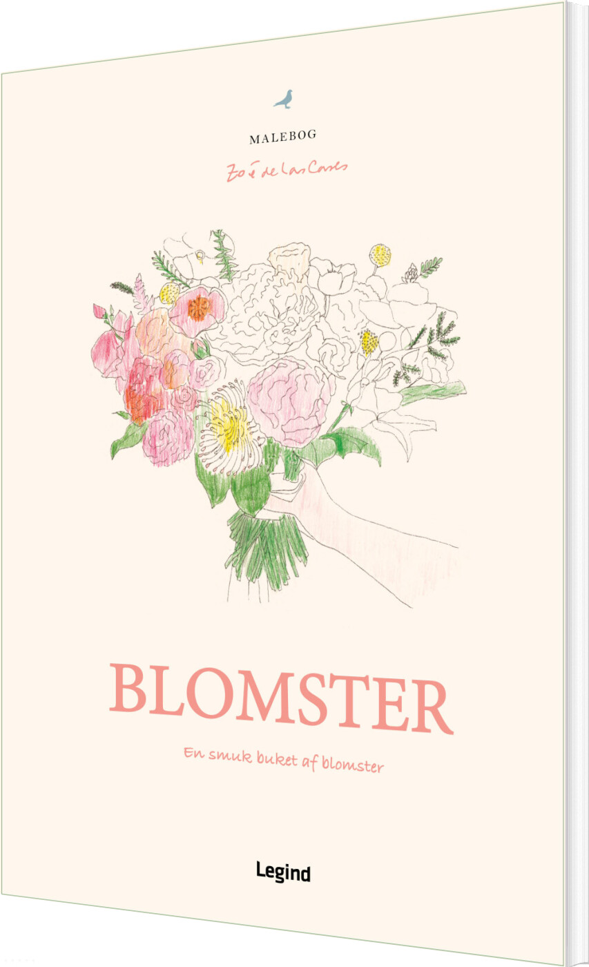 Billede af Malebog: Blomster - Zoé De Las Cases - Bog
