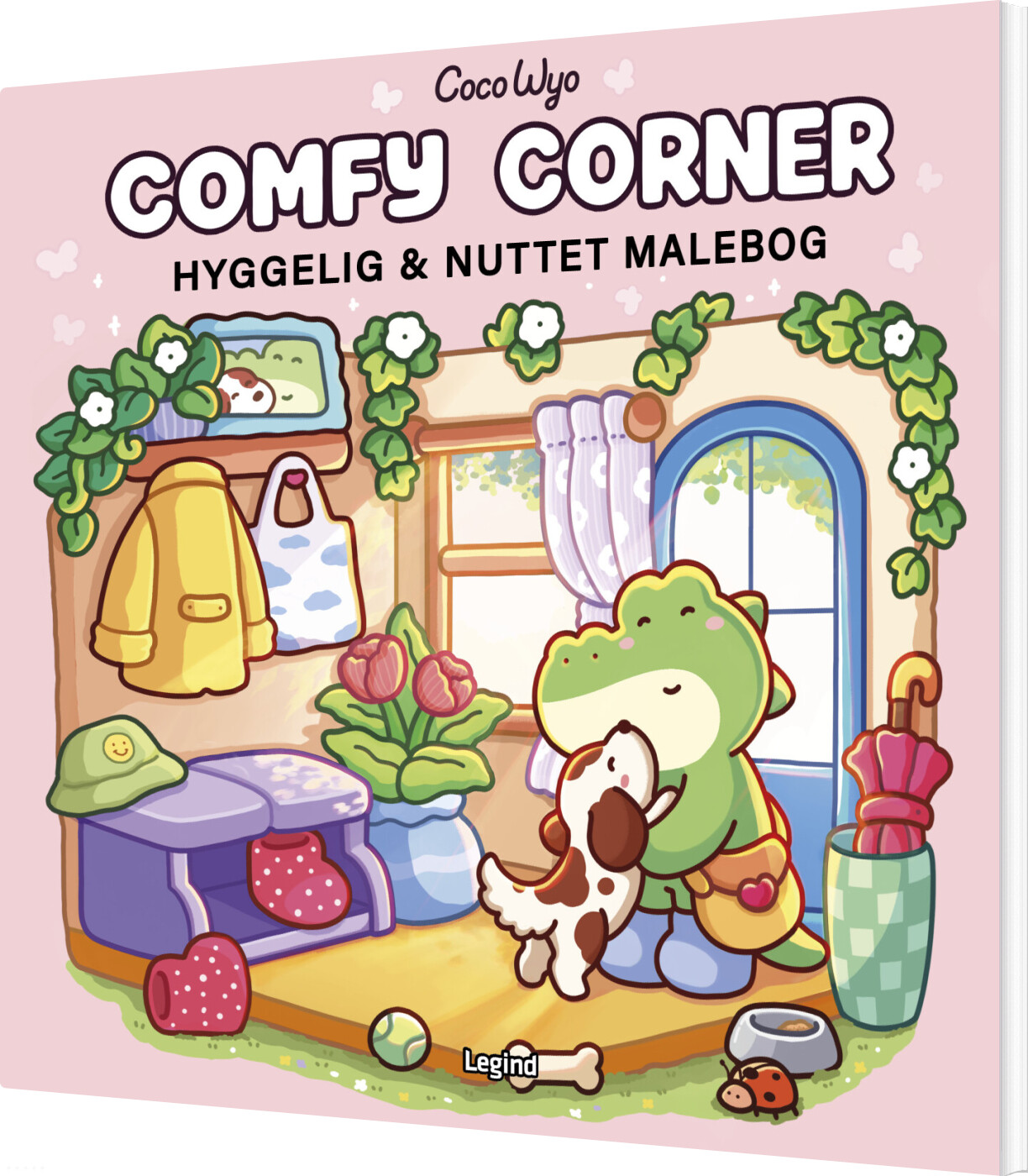 Malebog: Comfy Corner - Cozy Coloring - Coco Wyo - Bog