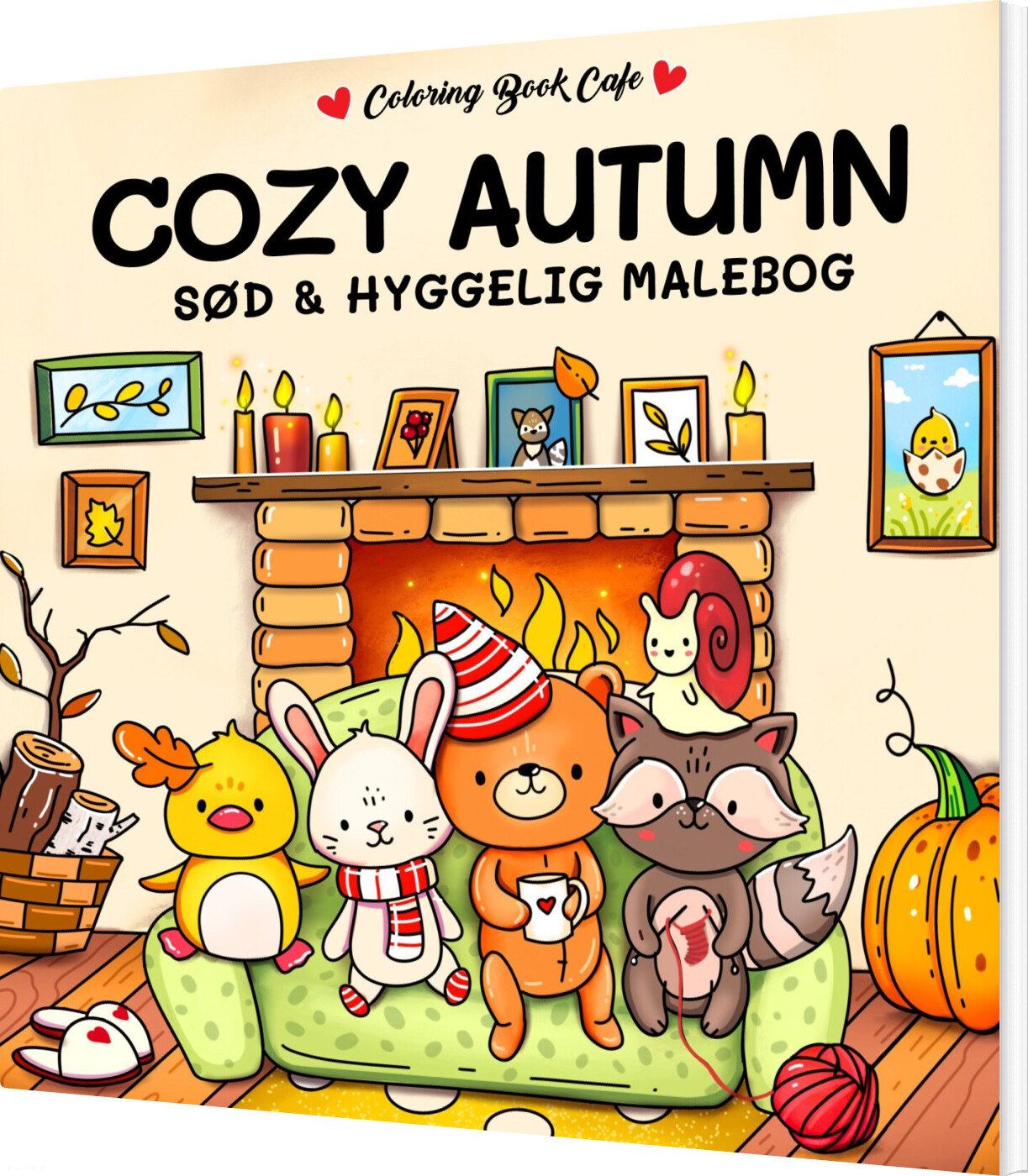 Malebog: Cozy Autumn - Coloring Book Cafe - Bog