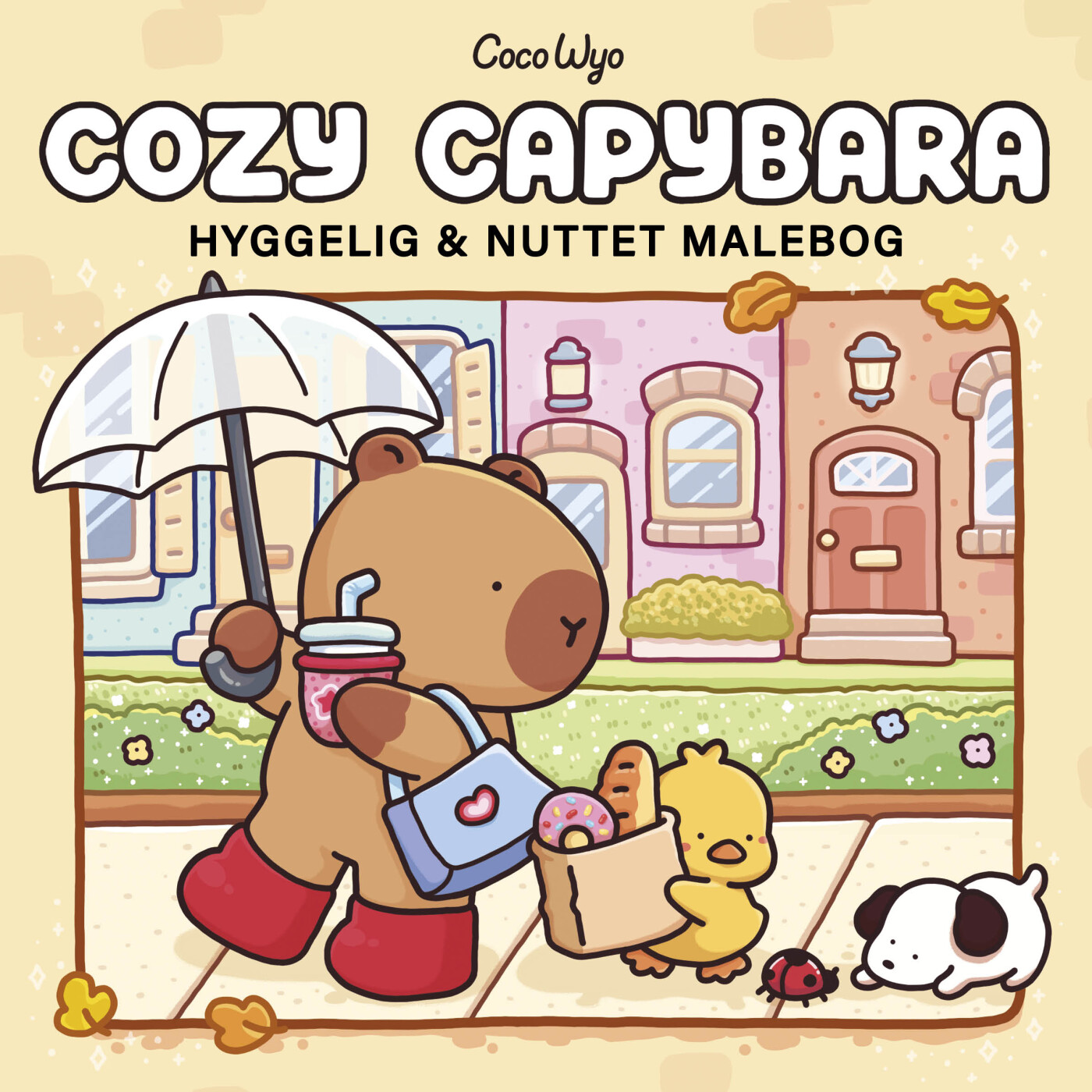 Malebog: Cozy Capybara - Cozy Coloring - Coco Wyo - Bog