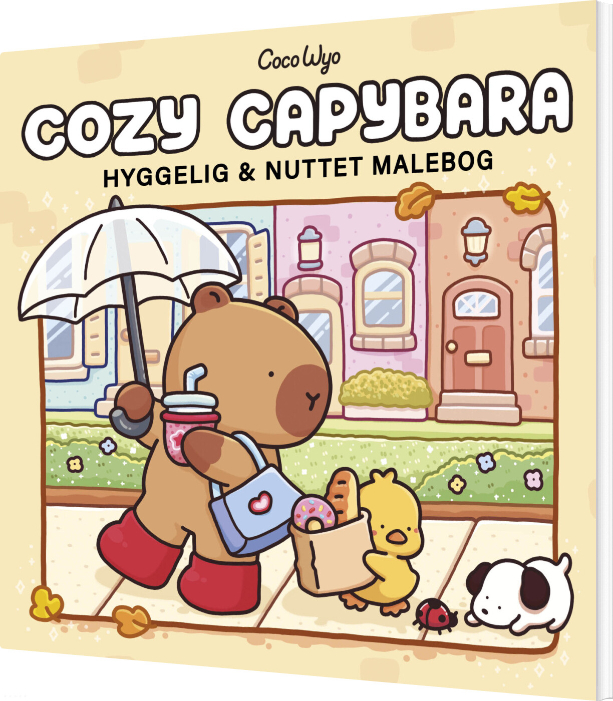 Malebog: Cozy Capybara - Cozy Coloring - Coco Wyo - Bog