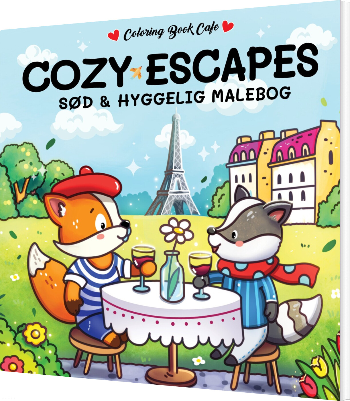 Malebog: Cozy Escapes - Cozy Coloring - Coloring Book Cafe - Bog