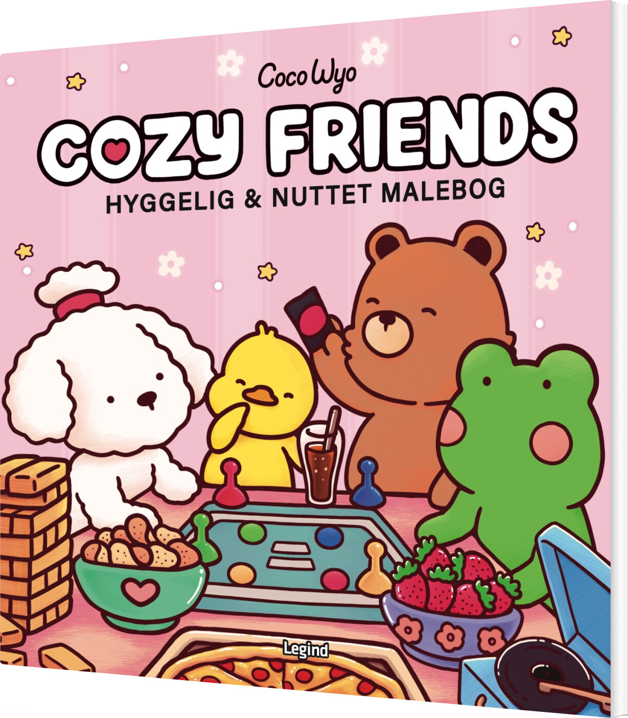 Malebog: Cozy Friends - Cozy Coloring - Coco Wyo - Bog