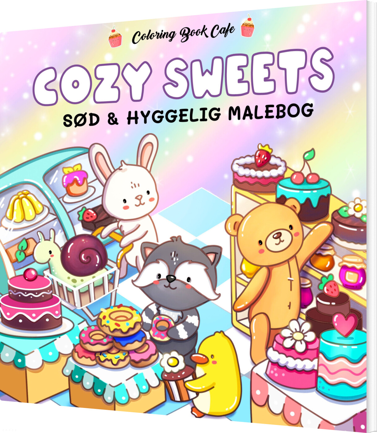 Malebog: Cozy Sweets - Cozy Coloring - Coloring Book Cafe - Bog